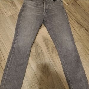 AGOLDE Nico High-Rise Slim Jeans Button Fly Size 28 Women's